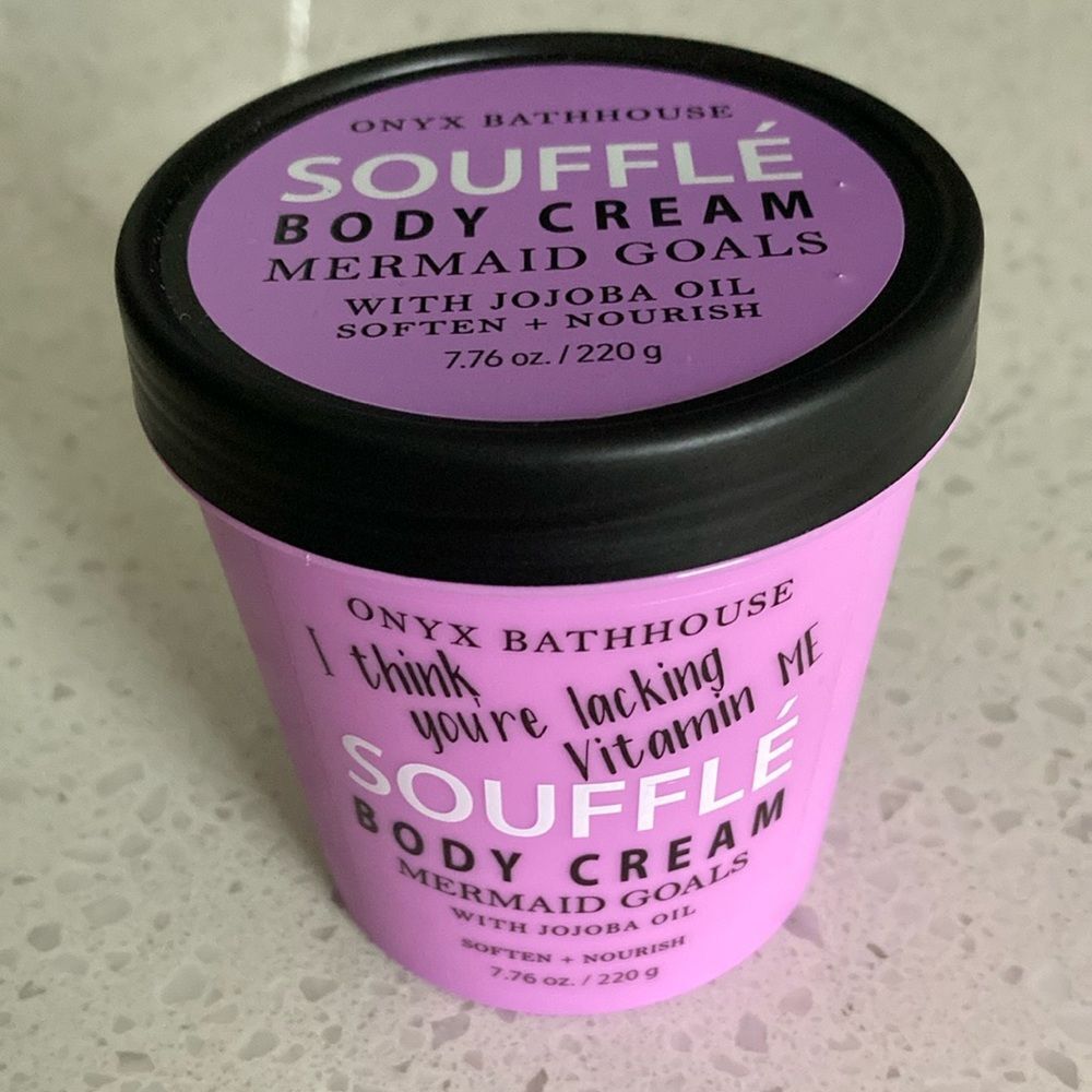 Onyx Bathhouse Mermaid Dreams Body Cream 8oz NIB